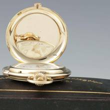 Thumbnail von A. Lange & Söhne Gr. Schwer Louis XV Savonette Cep Saati 14k Altın 1918. Orijinal Kılıf ve Belgeler Mükemmel Durum