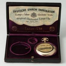 Thumbnail von A. Lange & Söhne Gr. Schwer Louis XV Savonette Cep Saati 14k Altın 1918. Orijinal Kılıf ve Belgeler Mükemmel Durum