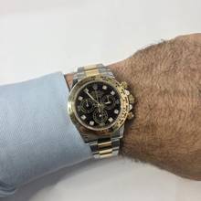 Thumbnail von Rolex Daytona Gold & Stahl & Diamanten 40mm Automatik Komplett