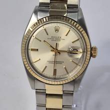 Thumbnail von Rolex Datejust 36 36mm Vintage Pie Pan Dial Altın ve Çelik Otomatik Tam