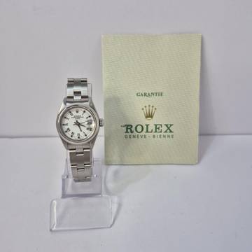  Rolex Oyster Perpetual Lady Date Lady-Datejust 26mm Full Steel Automático Completo 