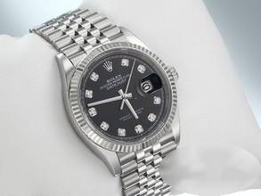 Thumbnail von Rolex Datejust 36 36mm 126234 2020 Stahl Weissgold 750 Diamanten Automatik Gold