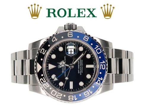  Rolex GMT-Master II Batman LC100 - Rolex Service 2025 - Like New 
