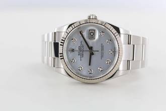 Thumbnail von Rolex Datejust 36 126234//VOLLSTÄNDIGES SET//12/2024//PERLMUTT//36MM//Mutter der Perle#