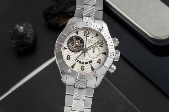 Zenith Defy El Primero Classic El Primero Chronograph Automatik Stahl Ref. 03.0526.4021 Box