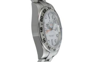 Thumbnail von Rolex Explorer II White Dial Oyster Edelstahl Automatik Herrenuhr Ref 216570 B&P