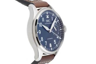 Thumbnail von IWC Große Fliegeruhr Big Pilot Stahl Automatik Le Petit Prince Herrenuhr Ref. IW501002 B&P 2023