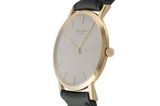 Thumbnail von Patek Philippe Calatrava 18k Gold Handaufzug Herrenuhr Ref. 3512 Vintage