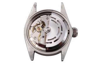 Thumbnail von Rolex Oyster Perpetual Lady Date 26 Stahl / Weissgold Automatik Damenuhr Ref. 6517 Vintage