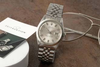 Thumbnail von Rolex Datejust 36 Stahl / Weissgold Silver Dial Automatik Herrenuhr Ref. 16014