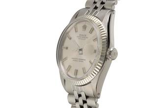 Thumbnail von Rolex Datejust 36 Stahl / Weissgold Silver Dial Automatik Herrenuhr Ref. 16014