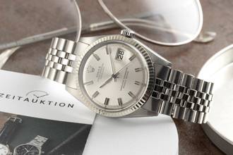 Thumbnail von Rolex Datejust 36 Stahl / Weissgold Silver Dial Automatik Herrenuhr Ref. 16014