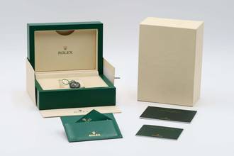 Thumbnail von Rolex Oyster Perpetual 41 Blue Dial Stahl Automatik Herren Ref. 124300 B&P 2022