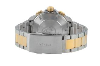 Thumbnail von TAG Heuer Aquaracer Chronograph Stahl / vergoldet Automatik Ref. CAP2121.BB0923