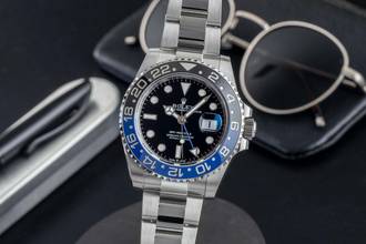 Thumbnail von Rolex GMT-Master II Batman Stahl Automatik Herrenuhr Ref. 126710BLNR B&P 2025