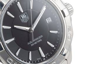 Thumbnail von TAG Heuer Aquaracer 300M Stahl Quarz Herrenuhr Ref. WAP11101 Klassiker