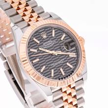 Thumbnail von Rolex Datejust 41 Grey Steel Rosegold Jubilee – 126331 – like NEW – 12/2022 Full Set