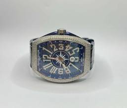 Thumbnail von Franck Muller Vanguard Yachting Diamonds - Tam Takım