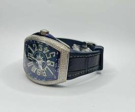 Thumbnail von Franck Muller Vanguard Yachting Diamonds - Tam Takım