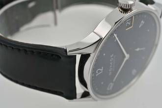 Thumbnail von NOMOS Minimatik 39 Datum Blau 1252 Blue Manual Wind