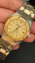 Thumbnail von Audemars Piguet Royal Oak Super seltener Elfenbein Panna Zifferblatt deutsche Papiere Wempe