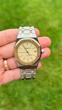 Thumbnail von Audemars Piguet Royal Oak Super seltener Elfenbein Panna Zifferblatt deutsche Papiere Wempe