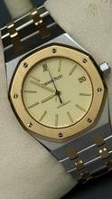 Thumbnail von Audemars Piguet Royal Oak Super seltener Elfenbein Panna Zifferblatt deutsche Papiere Wempe