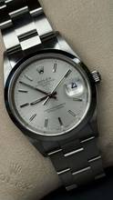 Thumbnail von Rolex Oyster Perpetual Date Mükemmel durumda geç Y-Serisi 2003 temiz gümüş kadran