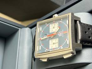 Thumbnail von TAG Heuer Monaco CDW2181.FC8360 Steve McQueenMonaco Kronograf YENİ B + P 27.05.2026 Tam Set hemen mevcut - yapışkanlı!