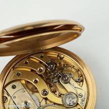 Thumbnail von Patek Philippe 56mm 135g. 18k Altın Chronometro Gondolo orijinal kutu ile cep saati. 1915 Nadir: saat üzerinde çift imza Güzel kasa