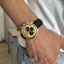Thumbnail von Zenith El Primero Chronograph G582 Otomatik sarı altın 18KT 1970