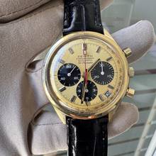 Thumbnail von Zenith El Primero Chronograph G582 Otomatik sarı altın 18KT 1970
