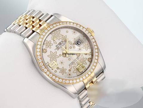  Rolex Datejust 36 36mm 116243 2010 Stahl Gelbgold 750 Diamanten Automatik Stainless Steel 18kt Yellow Gold Jubilé-band Chronometer Oyster 