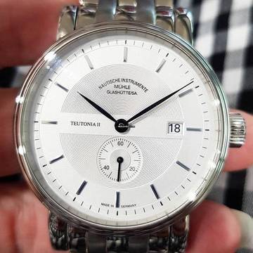  Mühle Glashütte Teutonia II Small Second NEW FULL SET 