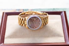 Thumbnail von Rolex Day Date President Ref. 18038 Diamond Walnut Dial