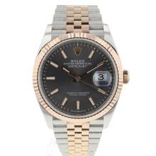 Thumbnail von Rolex Datejust 36 Steel/Everose Slate Grey Dial