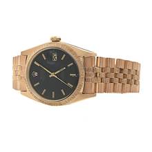 Thumbnail von Rolex Datejust 36 Black Dial Roségold Ref.1607