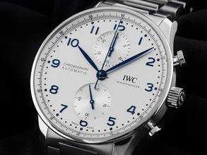 Thumbnail von IWC Portugieser Chronograph Ref.IW371617 2025 Full Set Ungetragen Portugieser Chronograph
