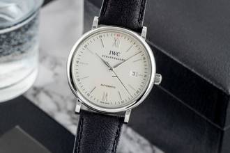 Thumbnail von IWC Portofino Automatic Schaffhausen Portofino Automatik Edelstahl Herrenuhr Ref IW356501