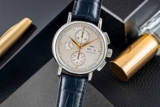 Thumbnail von IWC Portofino Chronograph Stahl Automatik Herrenuhr Ref. IW378302