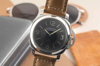 Thumbnail von Panerai Luminor Base Logo Çelik El Kurmalı Erkek Saat Ref. PAM01086 B&P 2021