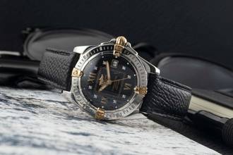 Thumbnail von Breitling Galactic 32 Cockpit Lady 32 Stahl / Gold Quarz Black Dial Ref. B71356