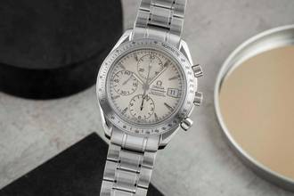 Thumbnail von Omega Speedmaster Date Chronograph Stahl Automatik Ref. 3211.30.00