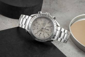 Thumbnail von Omega Speedmaster Date Chronograph Stahl Automatik Ref. 3211.30.00