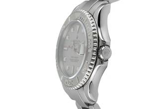 Thumbnail von Rolex Yacht-Master 35 Oyster Stahl / Platin Medium Size Ref 168622 D-Serie