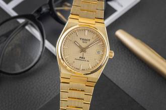 Thumbnail von Tissot PRX Powermatic 80 35 Powermatic 80 Otomatik Orta Boy Ref. T137.207.33.021.00 B&P