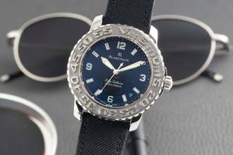 Thumbnail von Blancpain Fifty Fathoms Edelstahl Automatik Herrenuhr Ref. 2200-1130
