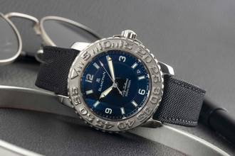 Thumbnail von Blancpain Fifty Fathoms Edelstahl Automatik Herrenuhr Ref. 2200-1130