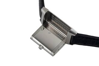 Thumbnail von Jaeger-LeCoultre Reverso Lady Stahl Handaufzug Damenuhr Ref. Q2608410