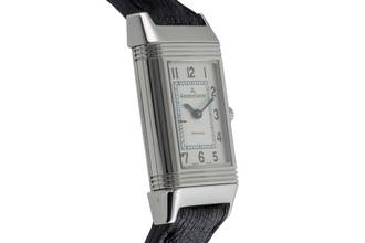 Thumbnail von Jaeger-LeCoultre Reverso Lady Stahl Handaufzug Damenuhr Ref. Q2608410